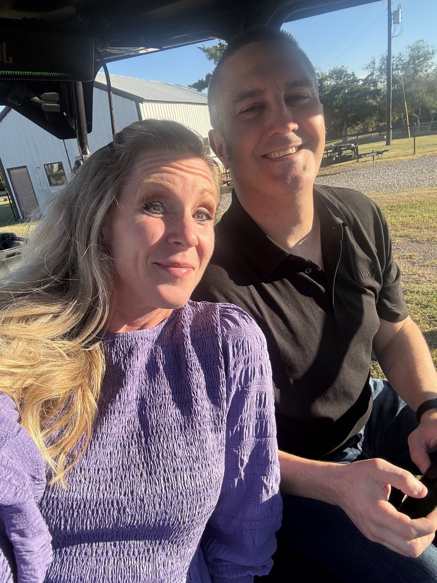 The Rigid Ranch owners out on the place
